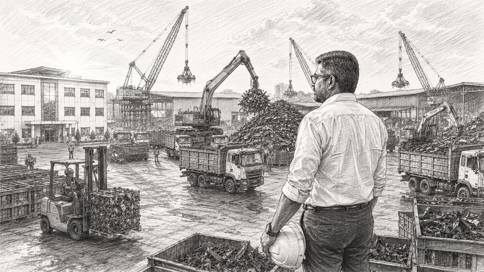 NRT Alloys scrap yard operations